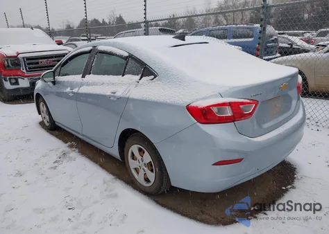2017 Chevrolet Cruze Ls Auto из США, поврежденный, VIN 3G1BC5SM1HS547028